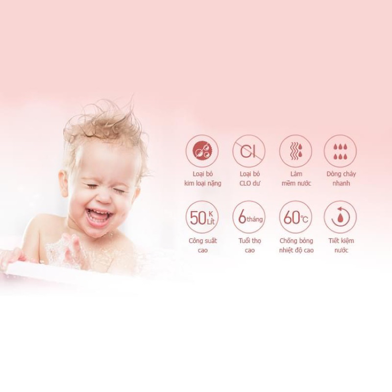 Bộ lọc nước vòi sen Philips AWP1775 - Hàng chính hãng - Bảo hành 24 tháng