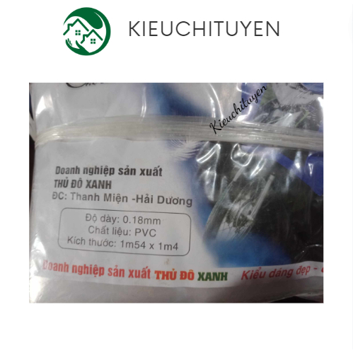 Áo mưa 1 mũ cánh dơi, Áo mưa trong suốt Thủ Đô Xanh áo mưa đi xe máy, xe đạp