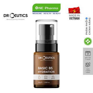 Tinh chất b5 basic hydration 5% dr ceutics cho da dầu mụn 30ml