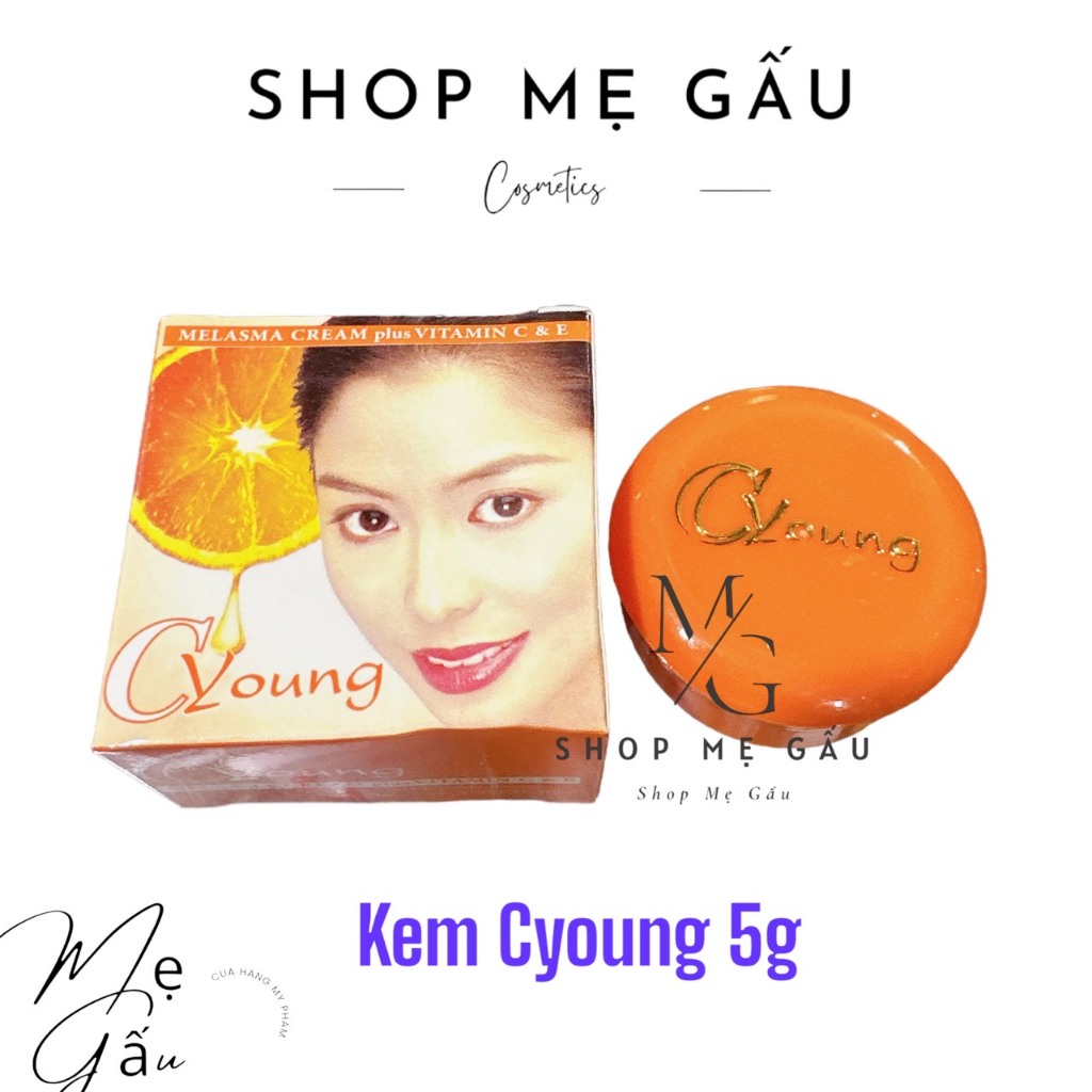 Lẻ 1 hộp kem Cyoung cam chuẩn thái 4g