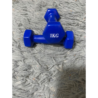 cục tạ sắt bọc su 1kg và 2kg