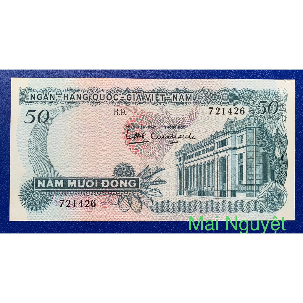 Sưu tầm 50 đồng hoa văn 1969