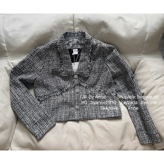 VIDEO ẢNH THẬT🖤Áo khoác dạ kiểu vest thu đông phong cách sang chảnh tiểu thư