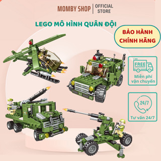 Bộ đồ chơi xếp hình, Lego xe tăng, xe bọc giáp xe chiến đấu quân độ - Momby Shop