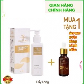 Combo Kem Tẩy Lông + Serum Triệt Lông Huyen Phi. Kem Tẩy Lông Huyền Phi Triệt Sạch Bất Chấp Các Loại Lông