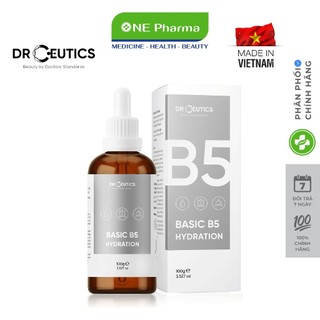 Tinh Chất B5 Basic Hydration 5% Dr Ceutics Cho Da Dầu Mụn 30ml