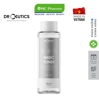 Toner DrCeutics Basic Toner Và Standard Toner Cấp Ẩm Cho Da 200ml
