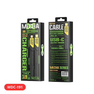 Cáp sạc nhanh C to LN Wekome WDC-191 chính hãng sạc nhanh 20W dành cho các thiết bị lP