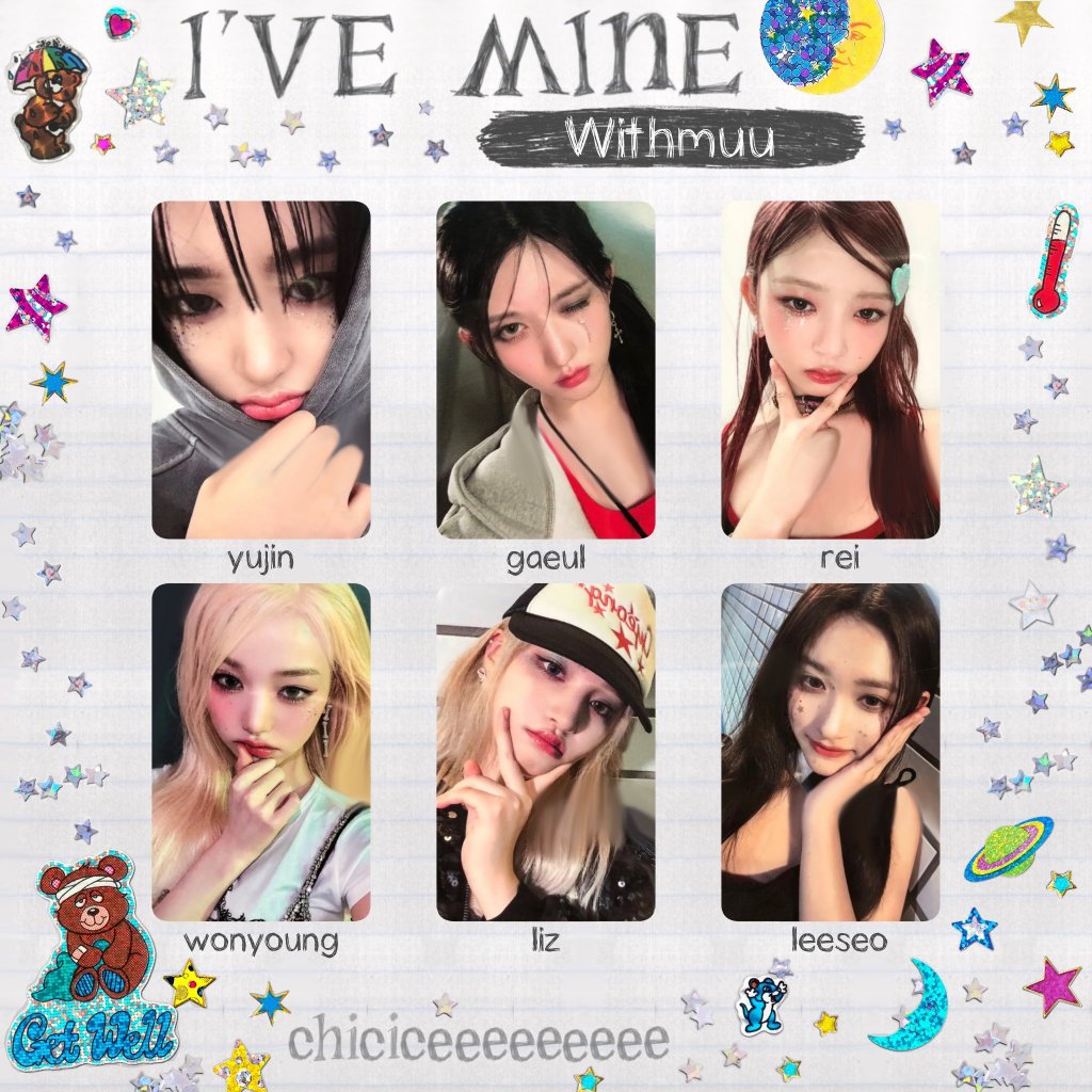 🔥 CARD POB ALBUM I'VE MINE - IVE🔥
