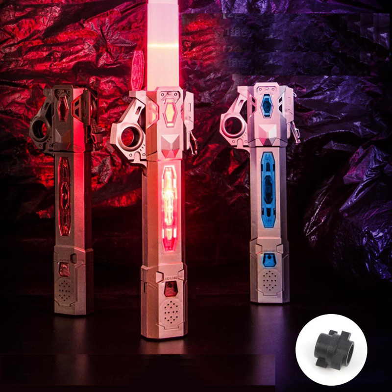 Kiếm Lazer Ánh Sáng Phiên Bản Mới Lightsaber Ghép Đôi Sạc Pin TypeC Mix Màu Cháy Phố