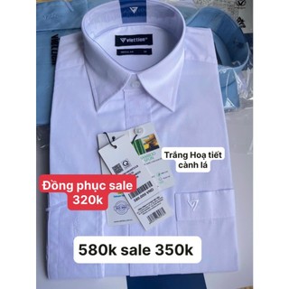 Việt tiến áo sơ mi giá mác 580k sale 350k form regular