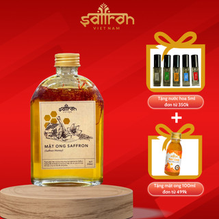 Mật ong ngâm Saffron 250ml/lọ hỗ trợ giấc ngủ, đẹp da, khỏe mạnh Saffron Việt Nam