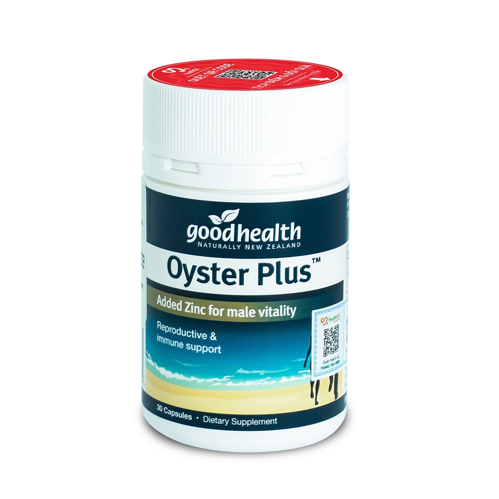 Viên Uống Tinh Chất Hàu Oyster Plus Goodhealth Giúp Tăng Cường Chức Năng Sinh Lý Cho Nam Giới