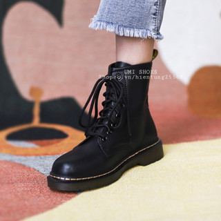 [NOWSHIP HN] Bốt cổ cao da mềm Ulzzang martin xinh đẹp cá tính năng động giá rẻ bền mới hot trend thời trang mới đẹp