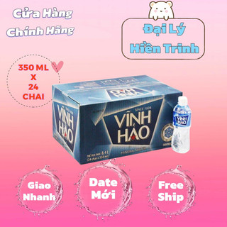 Nước Khoáng Vĩnh Hảo 350ml (24chai)