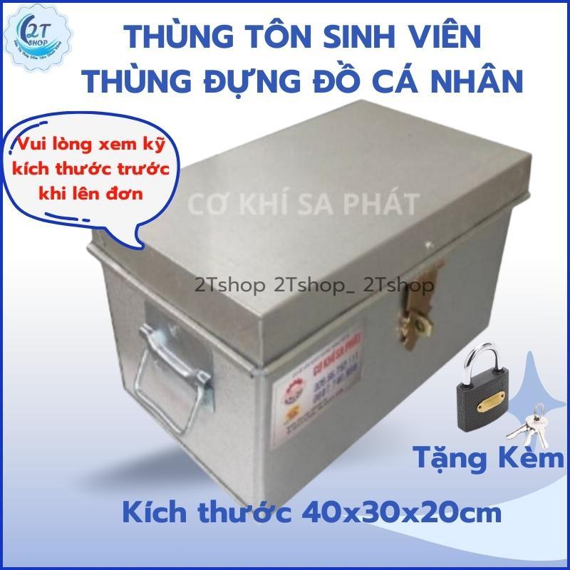 Thùng tôn sinh viên, thùng đựng đồ cá nhân