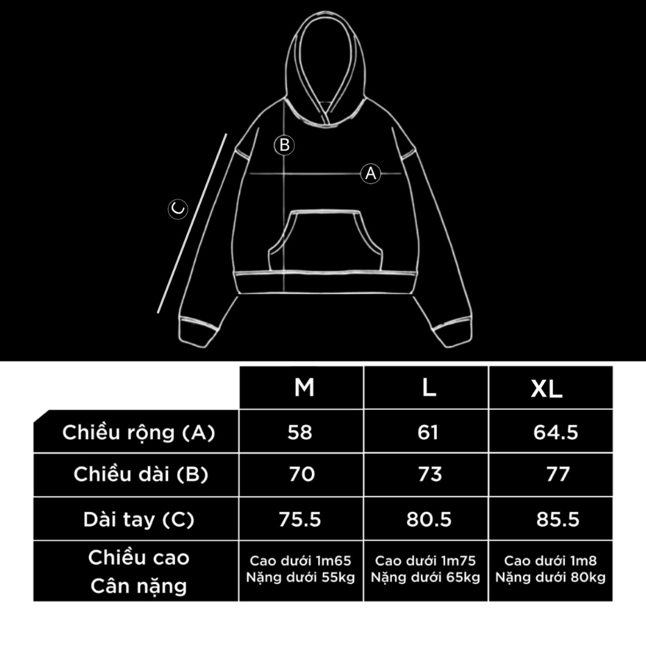 Áo Hoodie Local Brand Unisex DEFINE "HUSTLE" , áo hoodie nỉ bông form rộng cứng cáp oversize