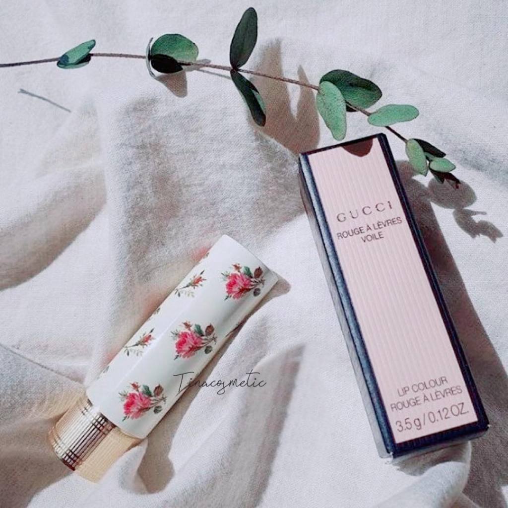 Son Gucci Rouge À LÈVRES Voilce #401 Three Wise Girls