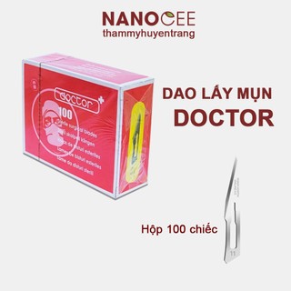 Dao Rạch Lấy Mụn Hộp 100 Chiếc Số 11 (Doctor / Kaito)