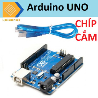 Uno r3 Arduino uno r3 DIP chip cắm kèm cáp hàng mới chính hãng