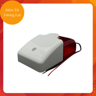 Còi báo động 12v ánh sáng đỏ