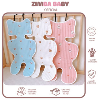 Đệm Lót Xe Đẩy Cho Bé Đa Năng Lót Nệm Xe Đẩy Điều Hòa Cho Bé Ngồi Êm Thoáng Phụ Kiện Xe Đấy