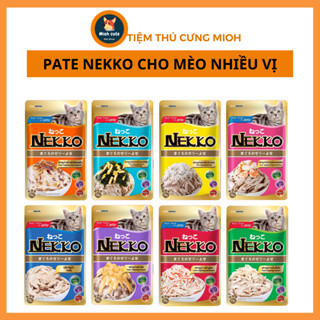 Pate Nekko cho mèo nhiều vị hấp dẫn Gói 70g