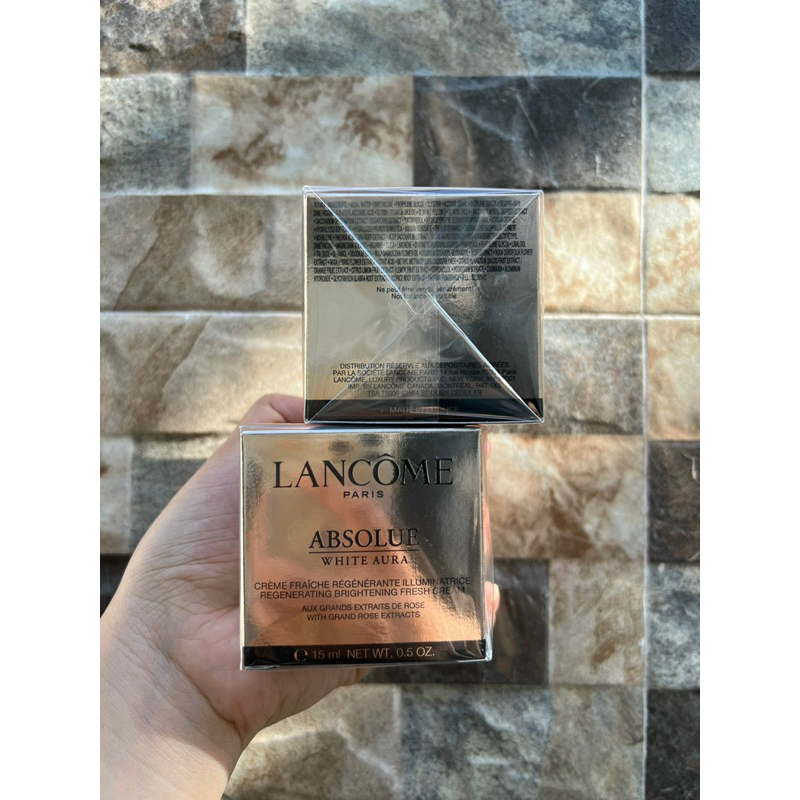 Kem dưỡng trắng da LANCÔME ABSOLUE WHITE AURA 15ml