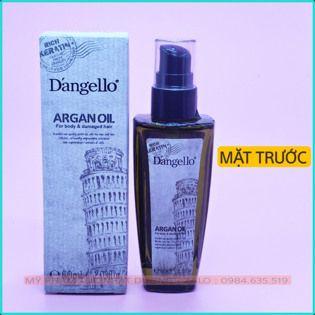 Tinh Dầu Dưỡng Tóc Dangello 60ML Chính Hãng Siêu Thơm