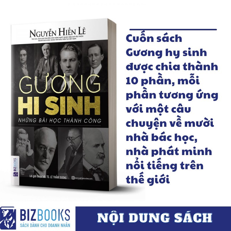 Sách - Gương Hy Sinh - Những Bài Học Thành Công