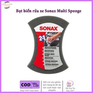 Bọt biển rửa xe tạo siêu bọt từ Đức Sonax Multi Sponge