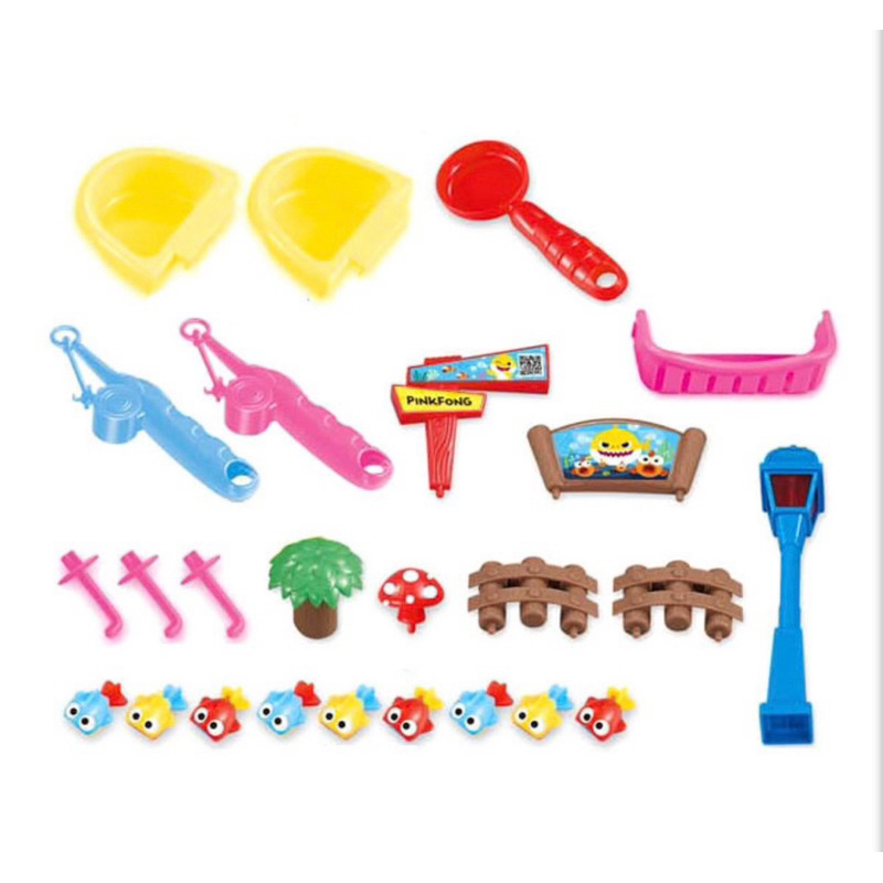 BỘ CÂU CÁ - CHÒI CHÂN 2IN1 BabyShark nội địa Hàn Quốc cho bé