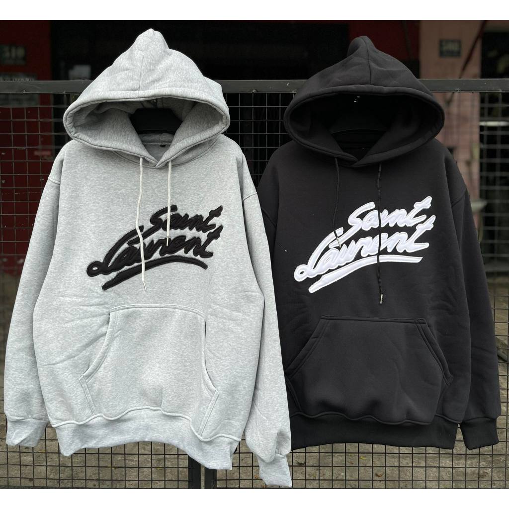 Áo Hoodie nam Saint Laurent Hottrend nỉ ngoại siêu dày dặn_ Unisex_2022