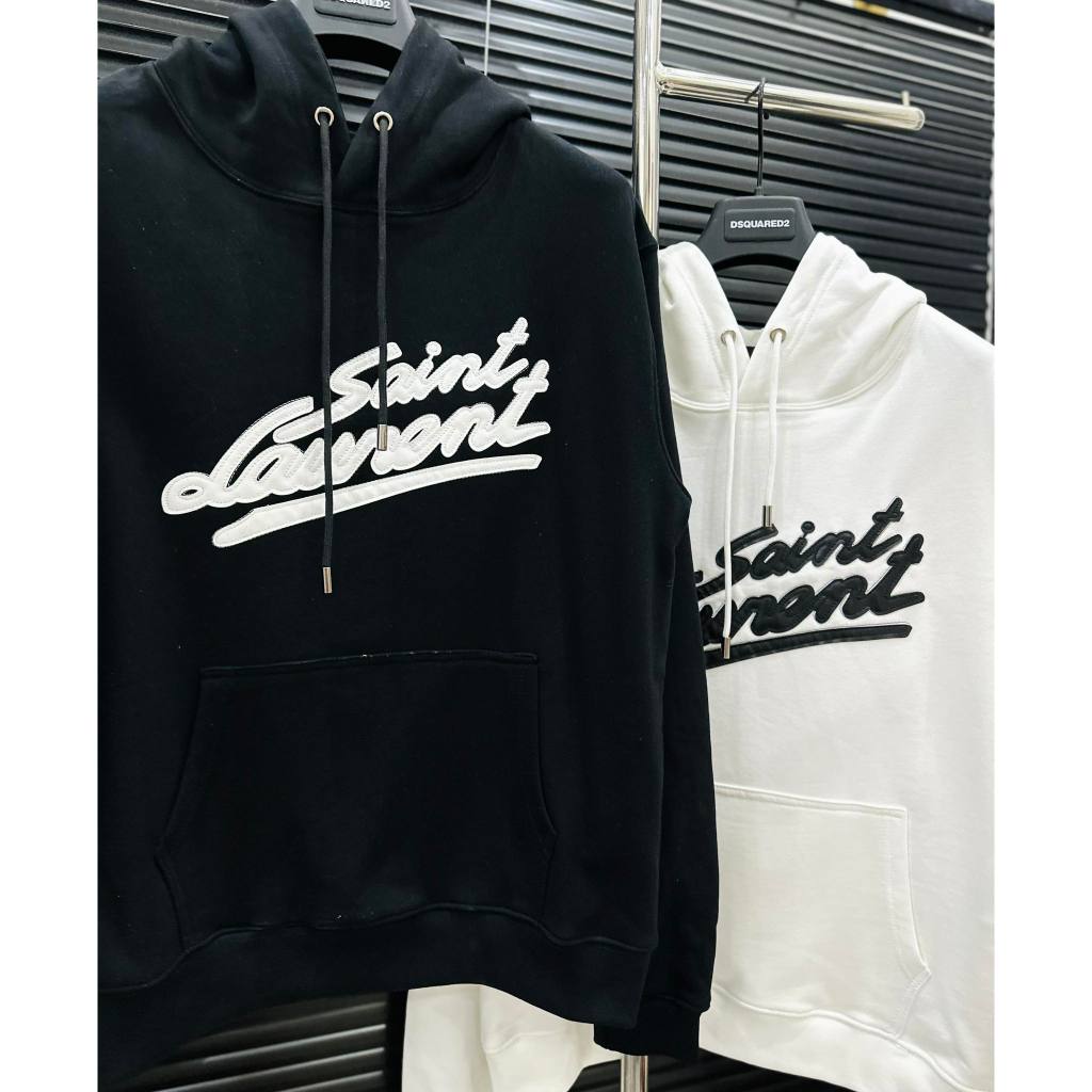 Áo Hoodie nam Saint Laurent Hottrend nỉ ngoại siêu dày dặn_ Unisex_2022