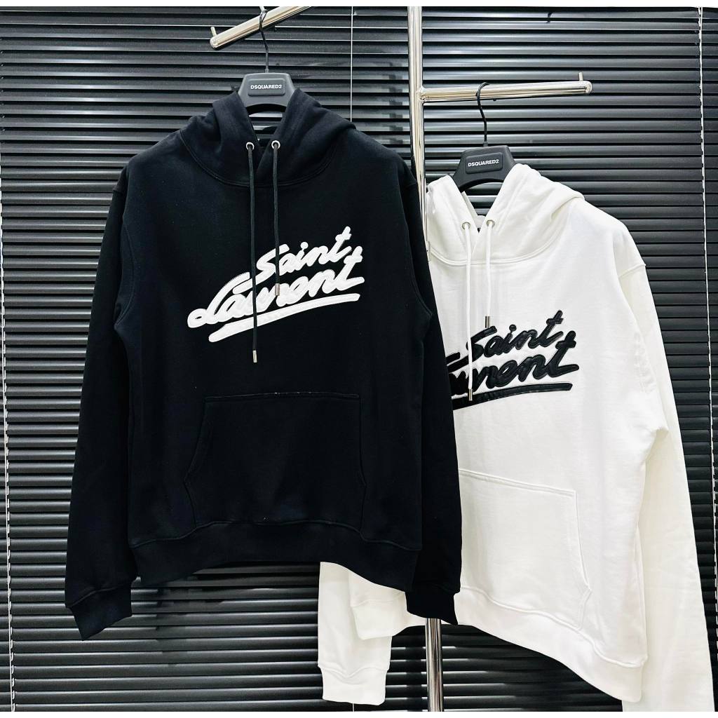 Áo Hoodie nam Saint Laurent Hottrend nỉ ngoại siêu dày dặn_ Unisex_2022