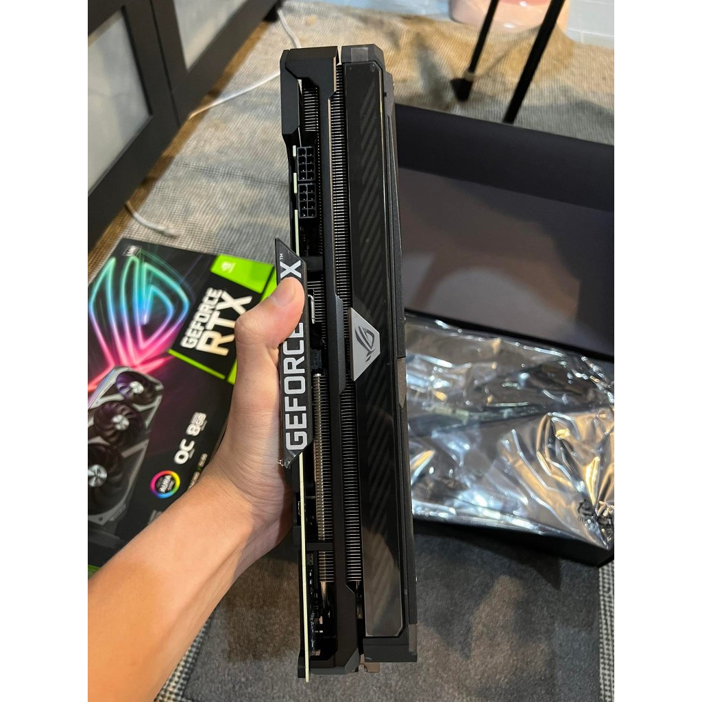 VGA CARD MÀN HÌNH ASUS ROG STRIX RTX 3060 TI 8G V2 GAMING - Bảo hành 3 Tháng