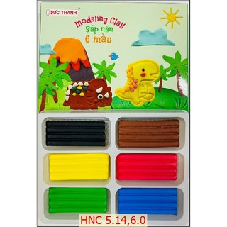 Đất nặn đức thanh 5 màu , 6 màu 10 màu
