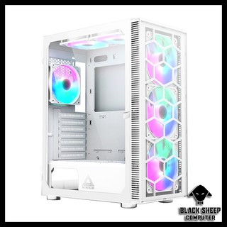 Vỏ case montech x3 glass white