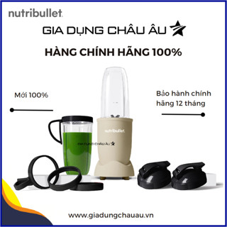 [CHÍNH HÃNG]Máy xay sinh tố NutriBullet Pro 900W NB-201 NB9-1305MAS - Bảo hành chính hãng 12 tháng - Màu Kem Matte Sand