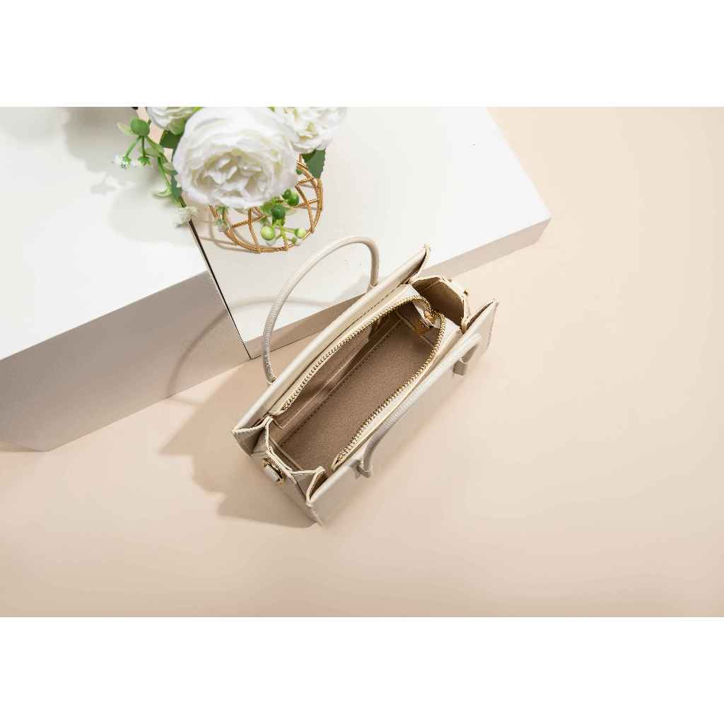 "Túi Xách Nữ Đeo Chéo & Cầm tay Hình Vuông Đơn Giản Thời Trang DESI TX23028 "