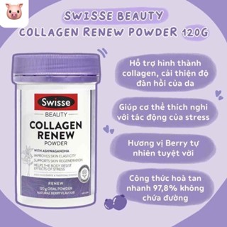 DATE 08 2024 Bột Collagen Peptide thuỷ phân cao cấp Swisse Beauty Collagen