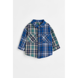 Áo sơmi H&M cho bé trai, chất liệu cotton 6M-4Y