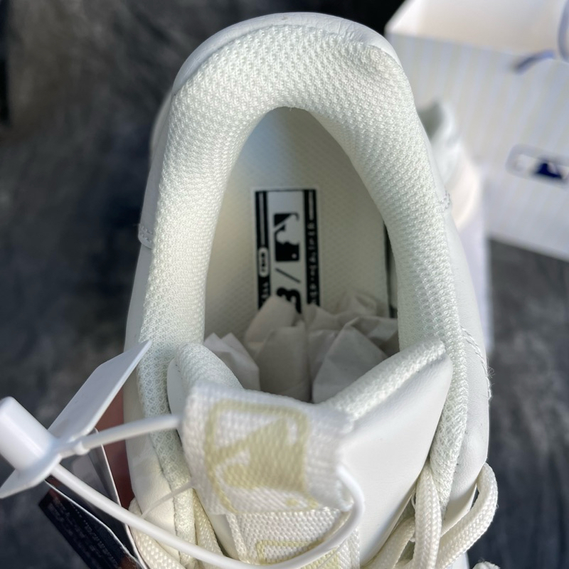 Giày MLB Big Ball Chữ NY Màu Trắng Xanh