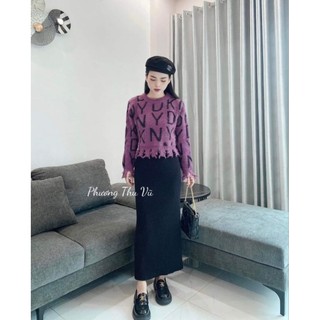 Áo len lông rách gấu