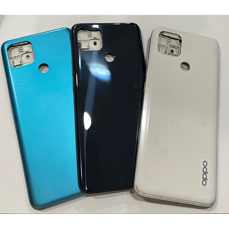 Vỏ bộ Oppo A15 ( Có vỏ lưng, Khung sườn , Kính camera, Khay sim, Nút bấm )