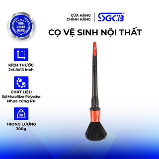 Cọ Vệ Sinh Nội Thất Ô Tô SGCB Sợi Microfiber SGGD225