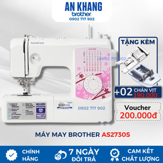 Máy may gia đình Brother AS2730S ( TẶNG 2 CHÂN VỊT GIÁ 190.000Đ)