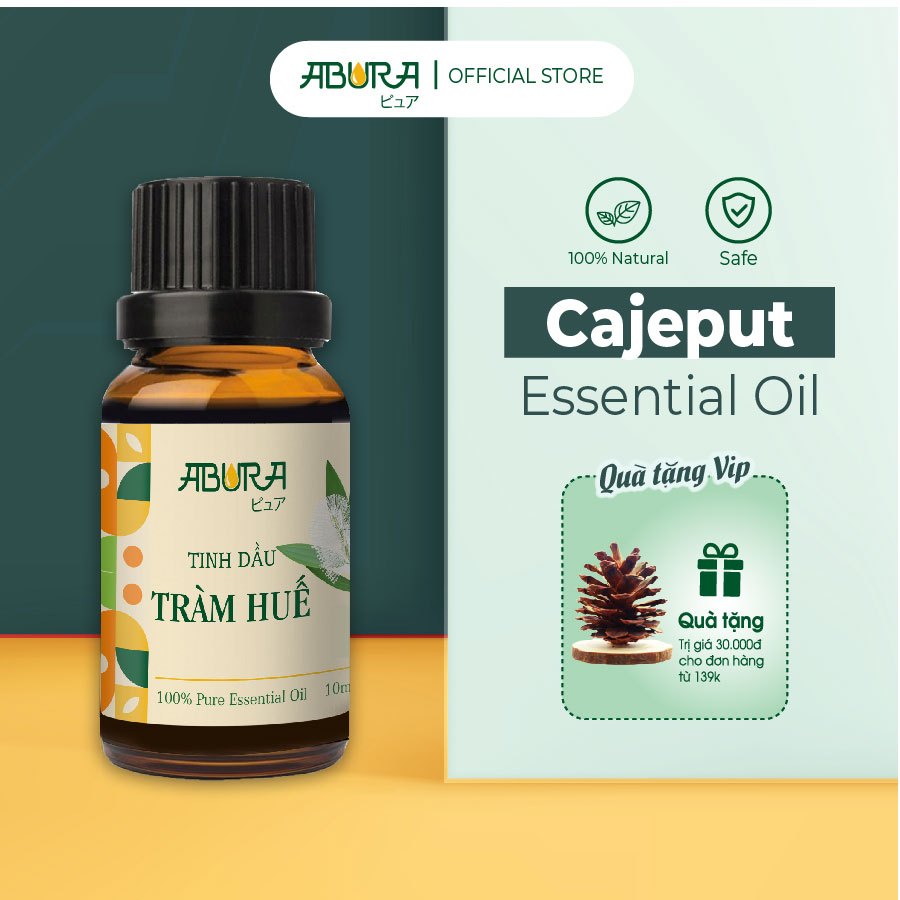 tinh dầu tràm gió chai 10ml xông tắm an toàn cho mẹ và bé