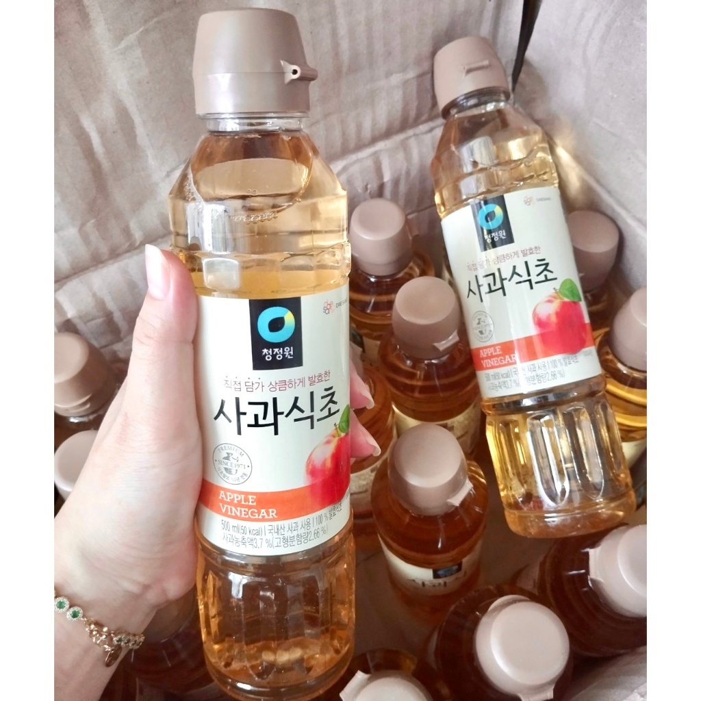 Dấm táo Hàn Quốc 500ml