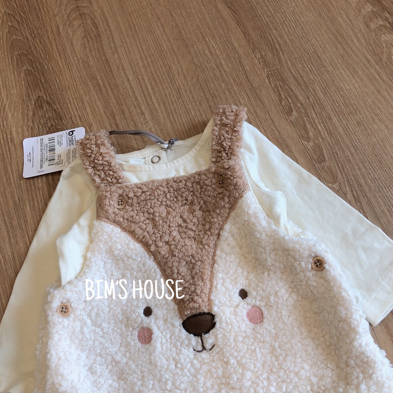 Sét yếm kèm body cho bé